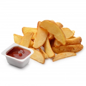 Картофельные дольки без специй